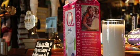 Q melk – Something good for a good cause